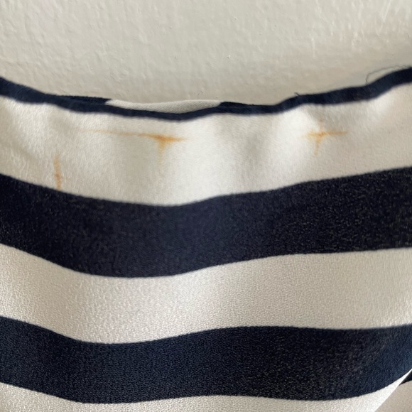 LOFT Navy and White Dress - Picture 5 of 5